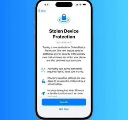 石壁镇苹果授权维修店分享被盗设备保护功能开启方法 